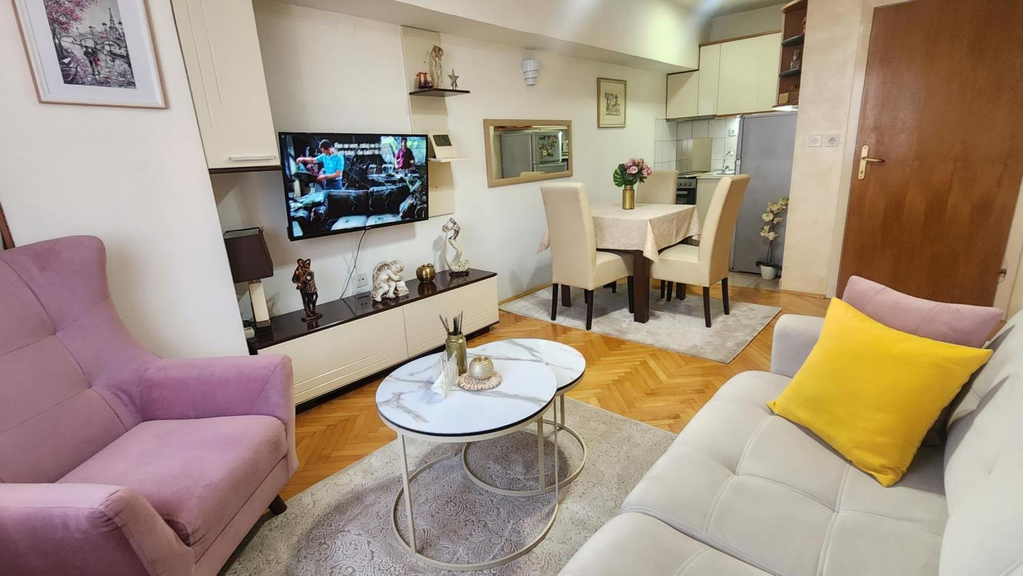 New Apartment 8, Self Check-In, Free Parking Скопье Экстерьер фото